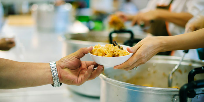 Community Connect Hot Meals for Homeless